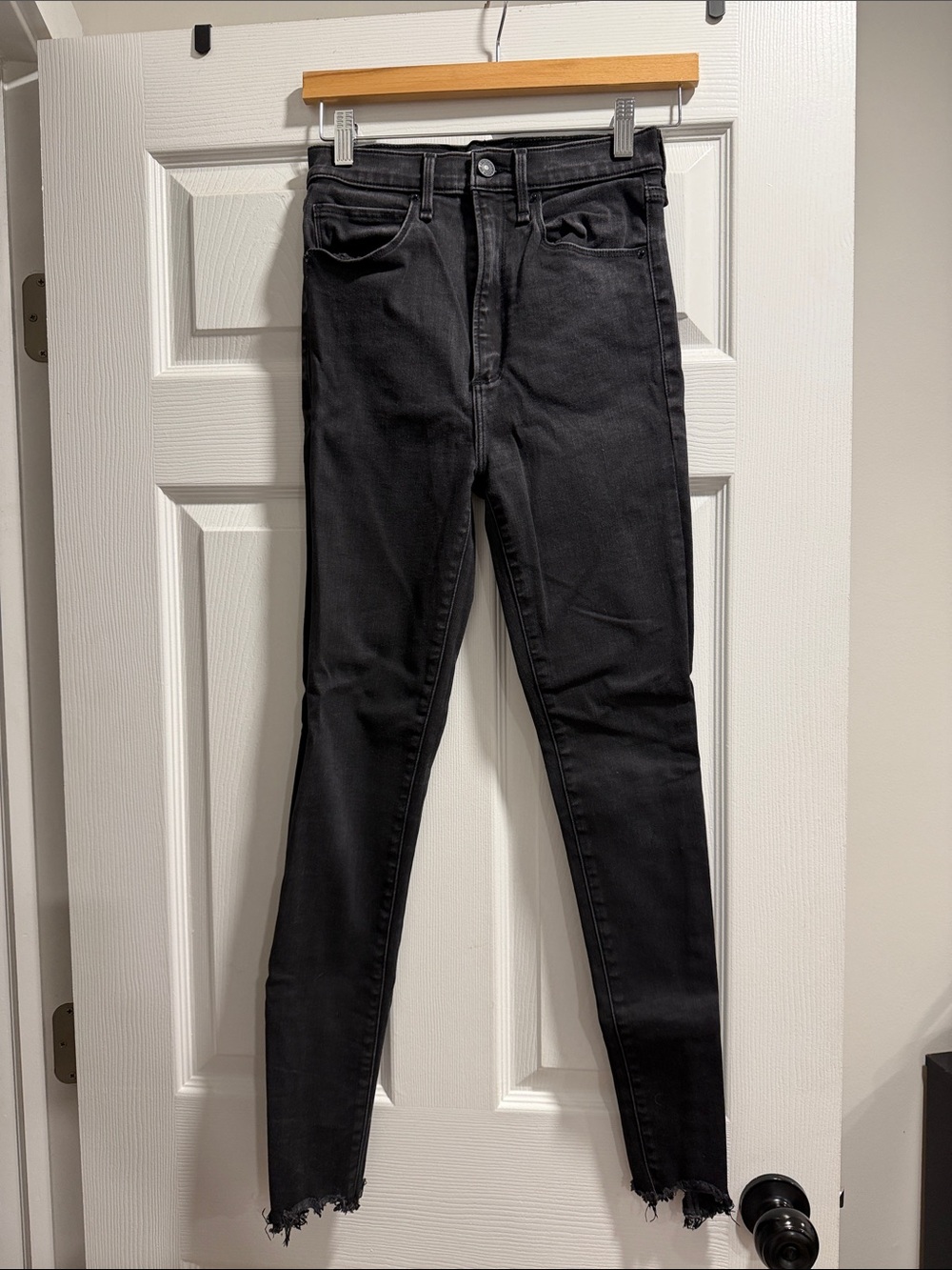 Express Slim Black High-Rise Skinny Jeans